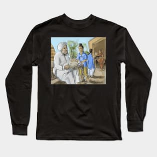 Punjabi Lesson From Dadaji Long Sleeve T-Shirt